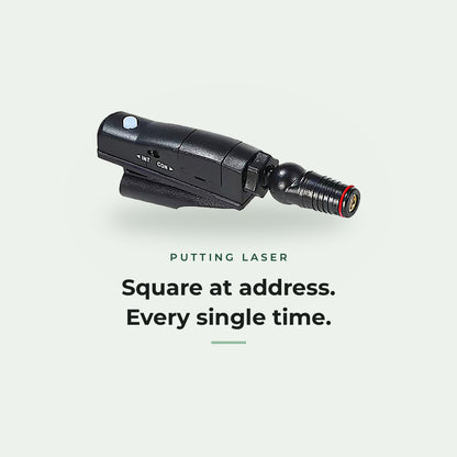 Golf Putting Laser with Targeting Tool (One Piece)
